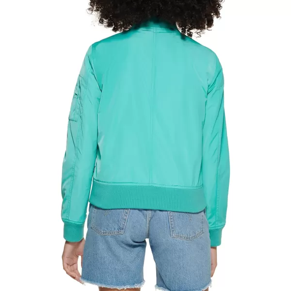 imageLevis Womens Melanie Newport Bomber Jacket Regular ampamp Plus SizeTeal