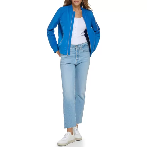 imageLevis Womens Melanie Newport Bomber Jacket Regular ampamp Plus SizeTurkish Sea