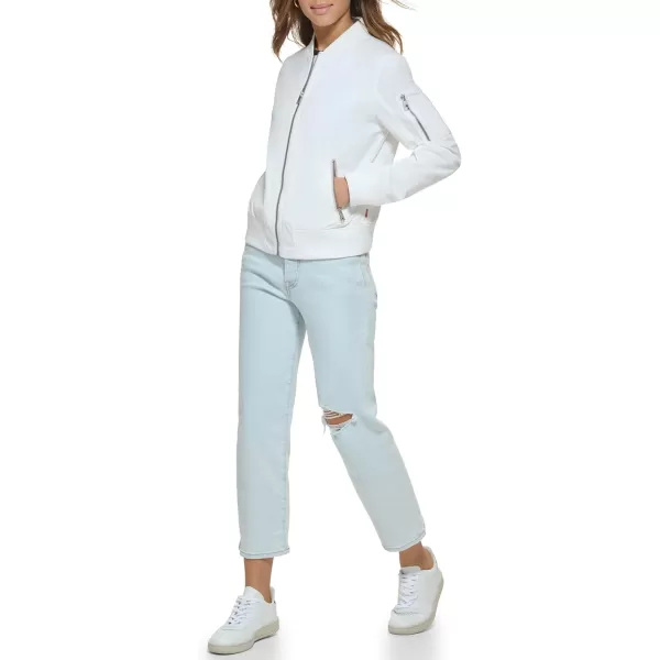 imageLevis Womens Melanie Newport Bomber Jacket Regular ampamp Plus SizeWhite