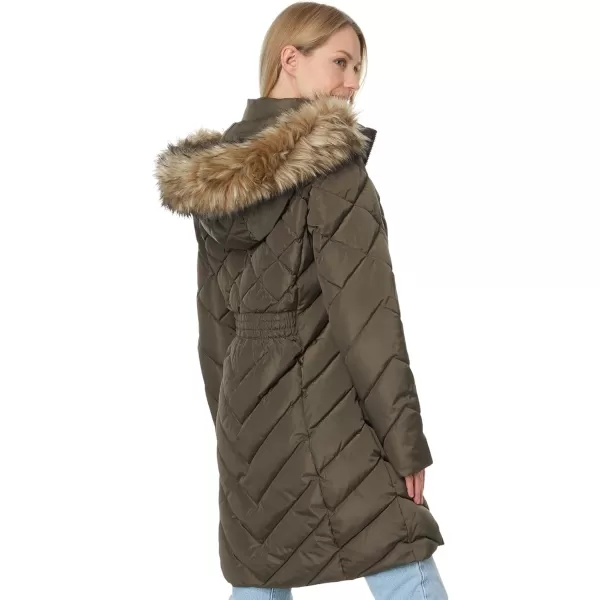 imageTommy Hilfiger Womens Long Down Puffer JacketJuniper