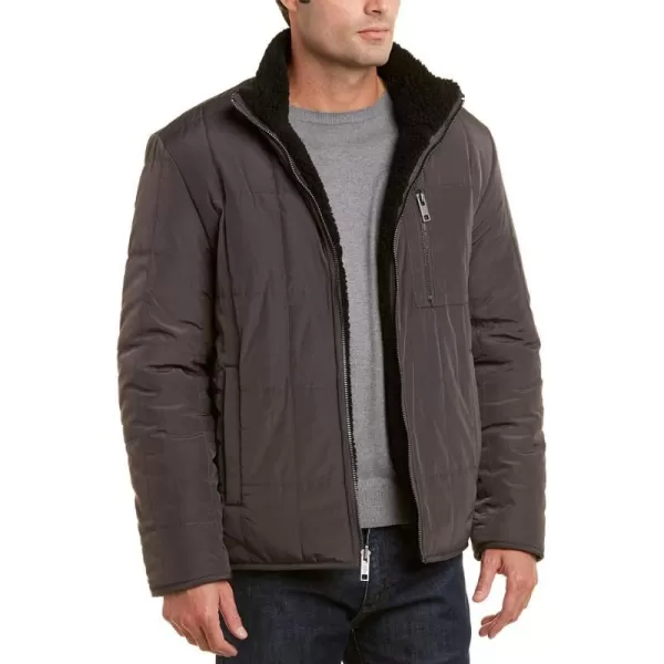 imageAndrew Marc Mens Mid Length Down JacketFog Nixon