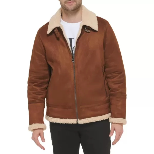 Shearling Lined Cognac