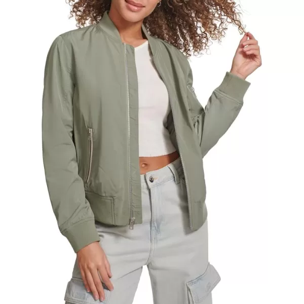 imageLevis Womens Melanie Newport Bomber Jacket Regular ampamp Plus SizeSea Green