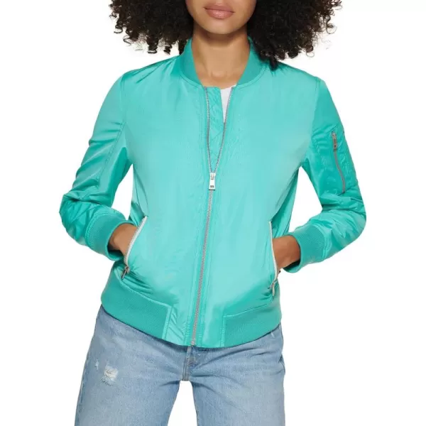 imageLevis Womens Melanie Newport Bomber Jacket Regular ampamp Plus SizeTeal