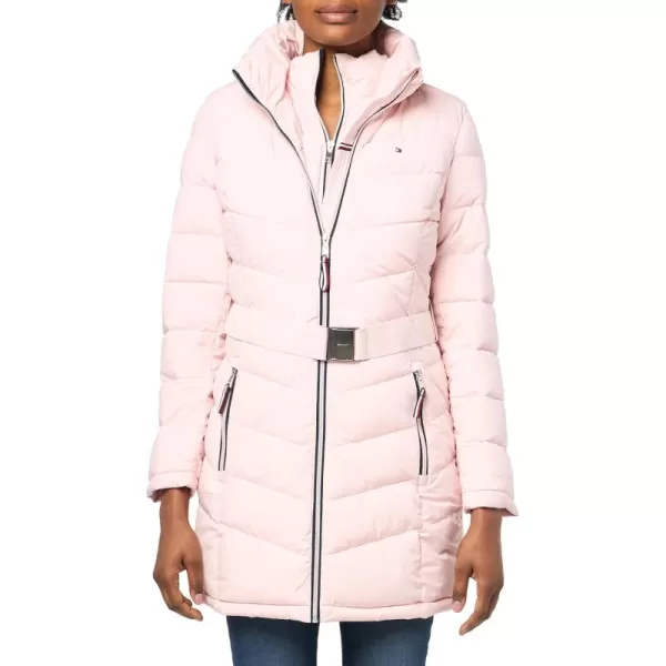 imageTommy Hilfiger Womens Long Down Puffer JacketLotus