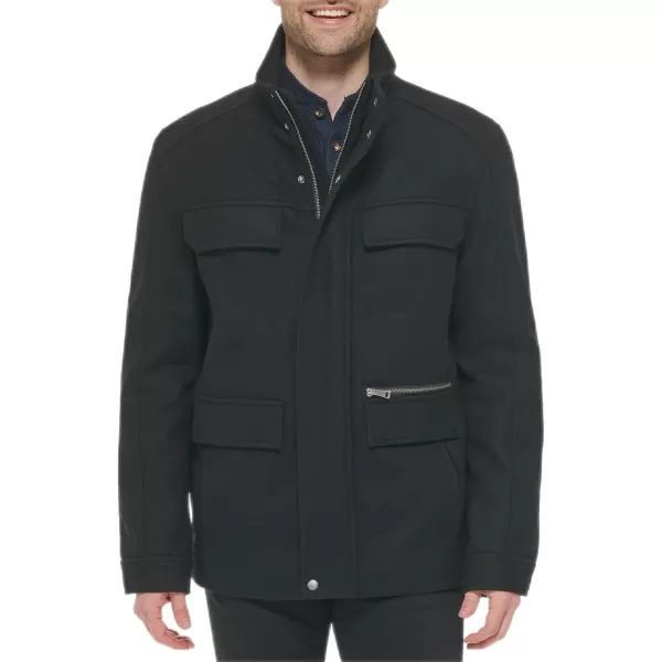 imageCole Haan Mens Field MultiPocket CoatBlack