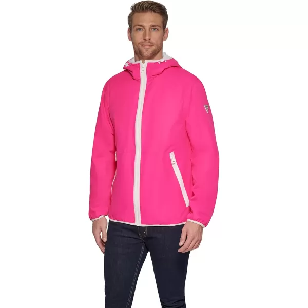 imageGUESS Mens Rain Resistant JacketMagenta