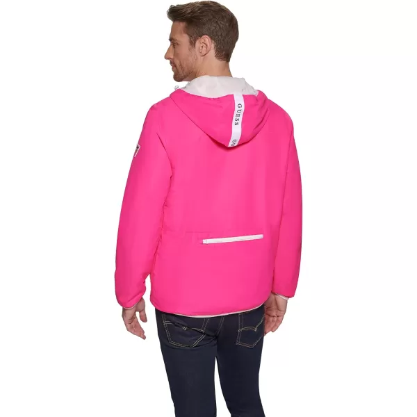 imageGUESS Mens Rain Resistant JacketMagenta