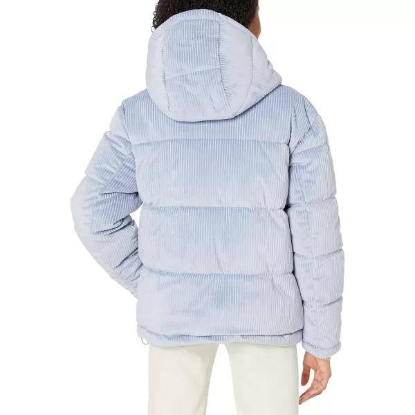 imageKenneth Cole Womens Quilted Puffer JacketCorduroy Dusty Blue