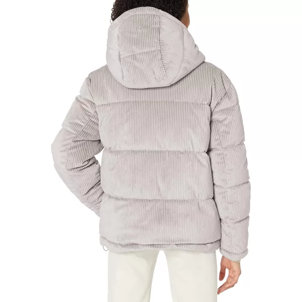 imageKenneth Cole Womens Quilted Puffer JacketCorduroy Silver