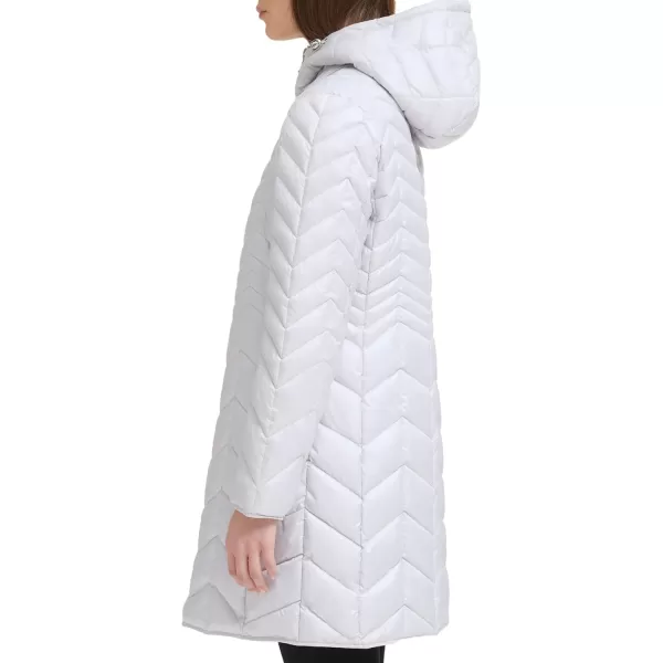 imageKenneth Cole Womens Quilted Puffer JacketQuilted Silver