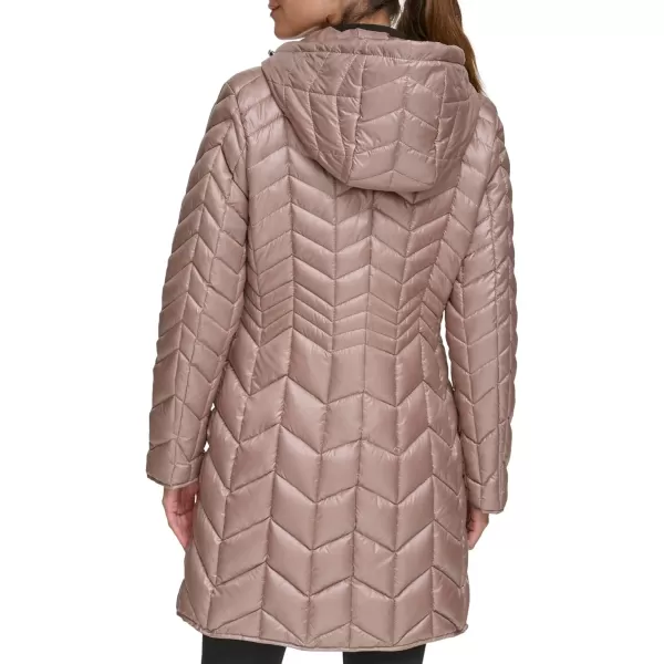 imageKenneth Cole Womens Quilted Puffer JacketQuilted Tan