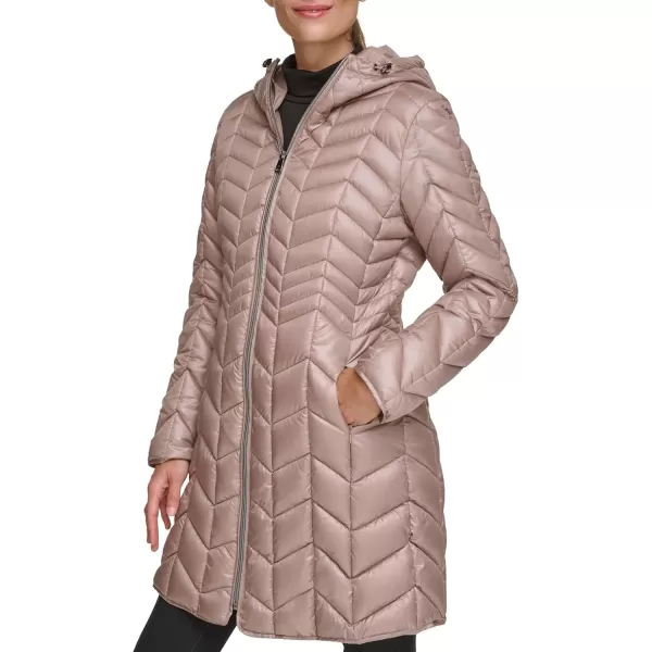 imageKenneth Cole Womens Quilted Puffer JacketQuilted Tan