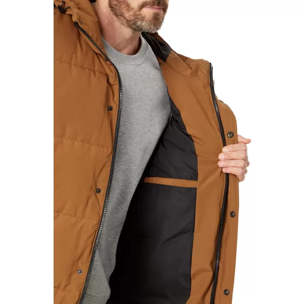 imageLevis Mens Arctic Cloth Extra Long Parka JacketBrown