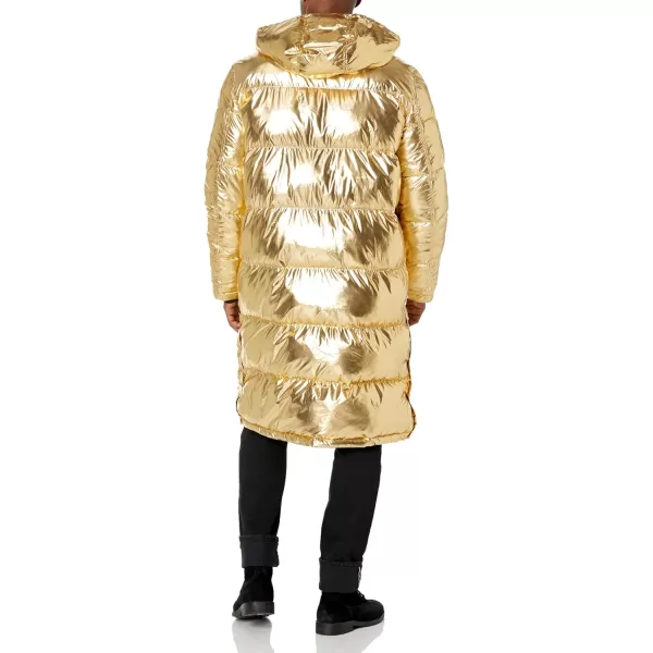 imageLevis Mens Arctic Cloth Extra Long Parka JacketGold