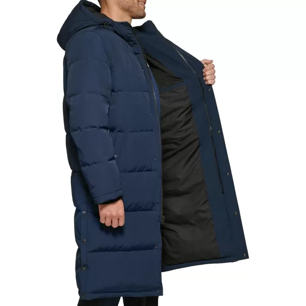 imageLevis Mens Arctic Cloth Extra Long Parka JacketNavy