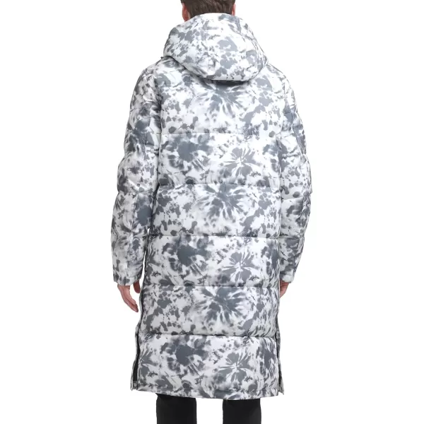 imageLevis Mens Arctic Cloth Extra Long Parka JacketTiedye