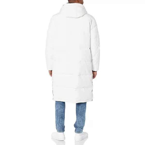 imageLevis Mens Arctic Cloth Extra Long Parka JacketWhite