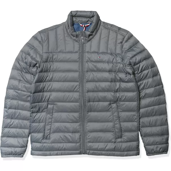 imageTommy Hilfiger Mens Packable Down Puffer JacketCharcoal