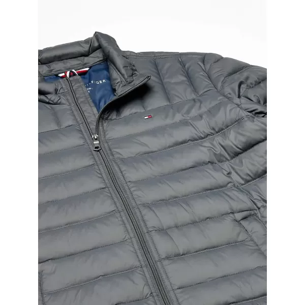 imageTommy Hilfiger Mens Packable Down Puffer JacketCharcoal