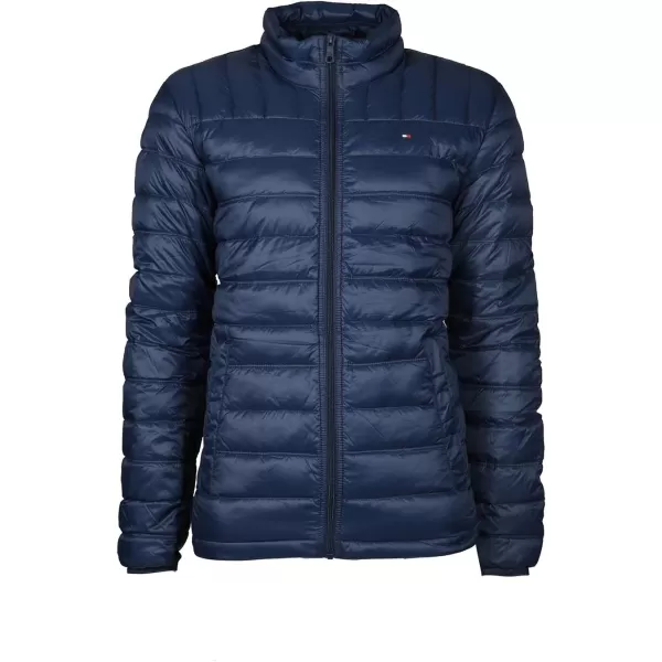 imageTommy Hilfiger Mens Packable Down Puffer JacketDeep Navy