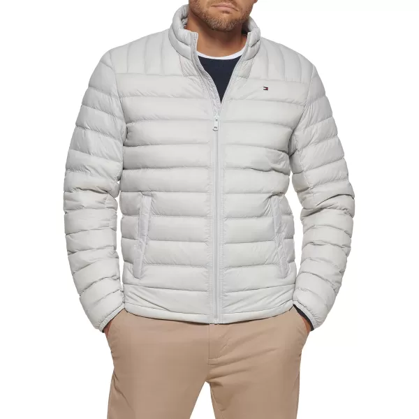 imageTommy Hilfiger Mens Packable Down Puffer JacketIce