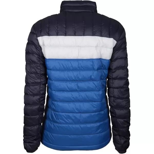 imageTommy Hilfiger Mens Packable Down Puffer JacketRoyal Blue Color Block