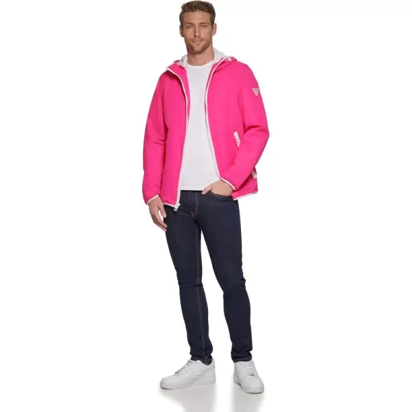 imageGUESS Mens Rain Resistant JacketMagenta