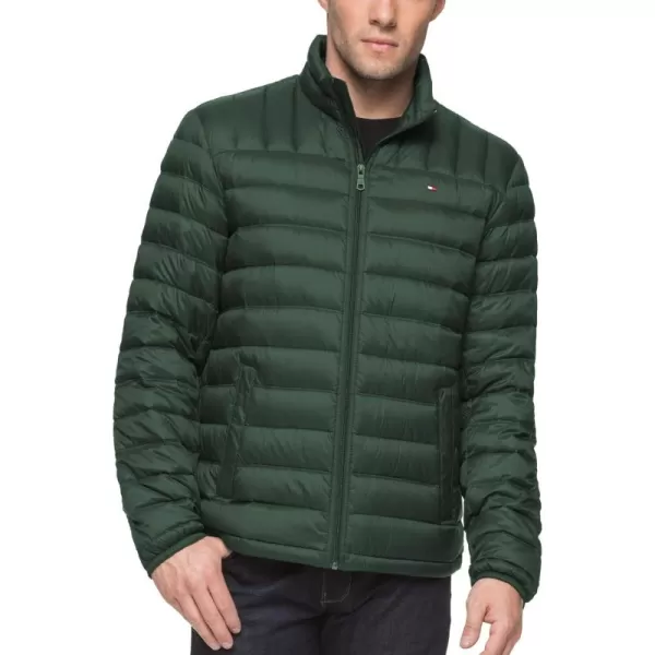 imageTommy Hilfiger Mens Packable Down Puffer JacketBotanical Green