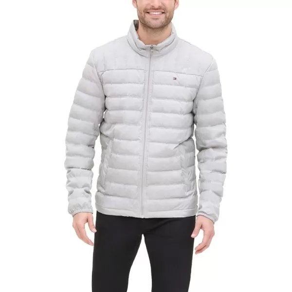 imageTommy Hilfiger Mens Packable Down Puffer JacketHeather Stone