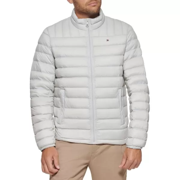 imageTommy Hilfiger Mens Packable Down Puffer JacketIce