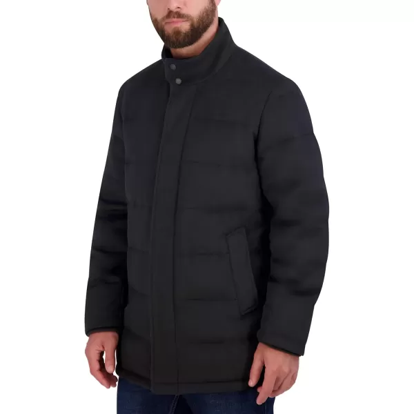 imageCole Haan Mens Wool Padded CoatBlack