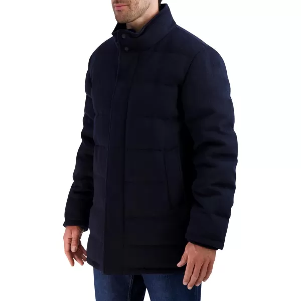 imageCole Haan Mens Wool Padded CoatNavy