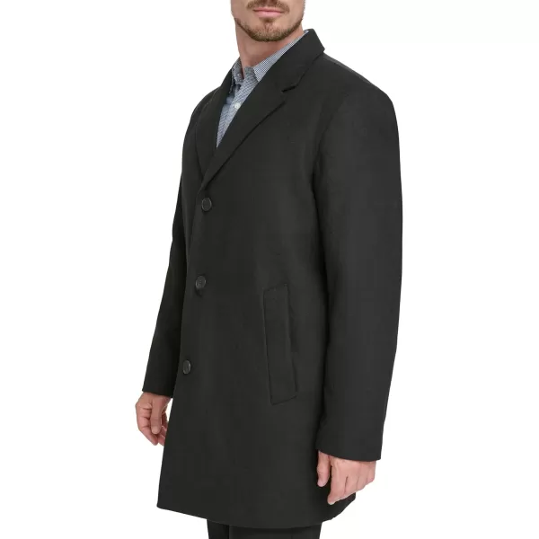 imageDOCKERS Mens Henry Wool Blend Top CoatBlack Without Bib