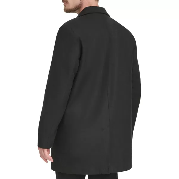 imageDOCKERS Mens Henry Wool Blend Top CoatBlack Without Bib