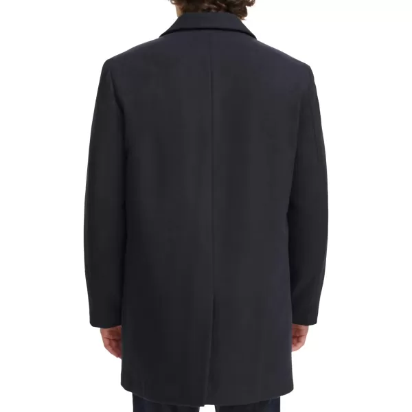 imageDOCKERS Mens Henry Wool Blend Top CoatNavy Without Bib