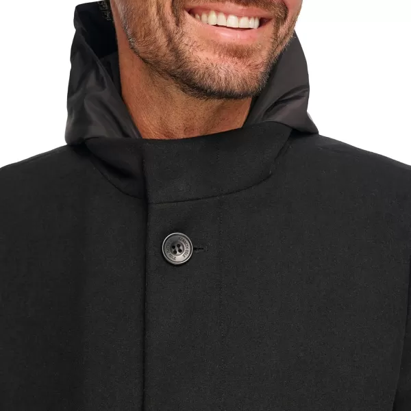 imageKenneth Cole Mens Melton Walker with Pu Trim and Hooded BibBlack