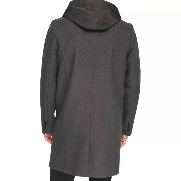 imageKenneth Cole Mens Melton Walker with Pu Trim and Hooded BibCharcoal