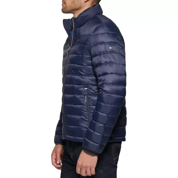 imageTommy Hilfiger Mens Legacy Ultra Loft Lightweight Packable Puffer Jacket Standard and Big ampamp TallMidnight