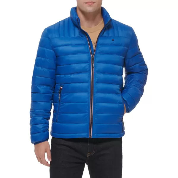 imageTommy Hilfiger Mens Legacy Ultra Loft Lightweight Packable Puffer Jacket Standard and Big ampamp TallNew Royal Blue