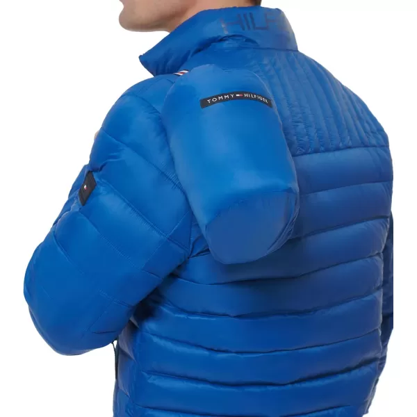 imageTommy Hilfiger Mens Legacy Ultra Loft Lightweight Packable Puffer Jacket Standard and Big ampamp TallNew Royal Blue