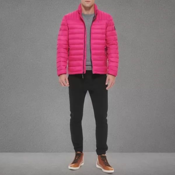 imageTommy Hilfiger Mens Legacy Ultra Loft Lightweight Packable Puffer Jacket Standard and Big ampamp TallPink