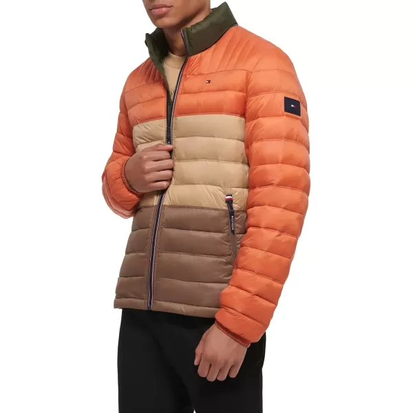 imageTommy Hilfiger Mens Legacy Ultra Loft Lightweight Packable Puffer Jacket Standard and Big ampamp TallStandard Issue Combo