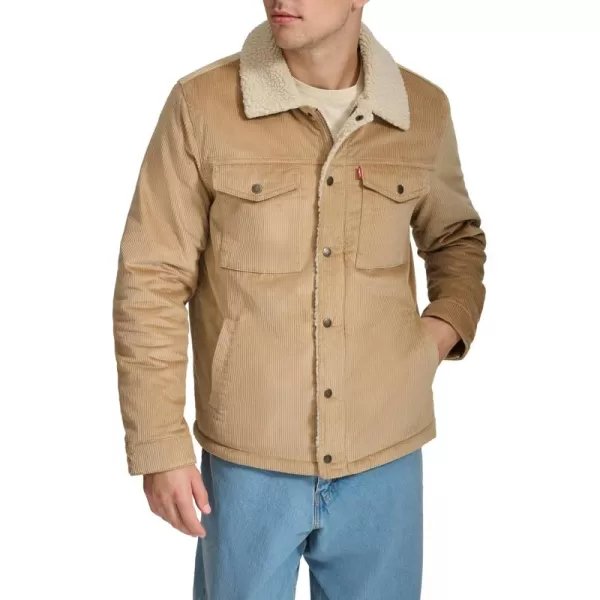 Sand Wide Wale Corduroy