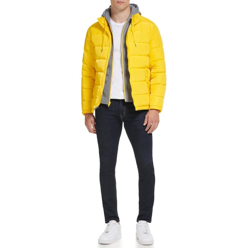 Horizontal Quilted Yellow