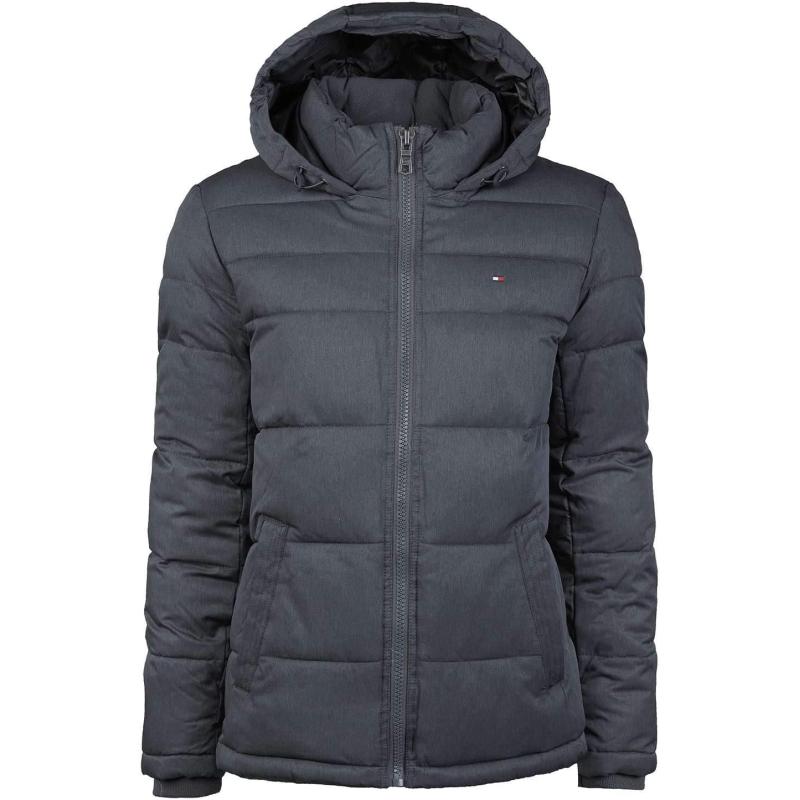 imageTommy Hilfiger Mens Down Alternative Hooded Puffer Jacket Standard and Big ampamp TallHeather Navy