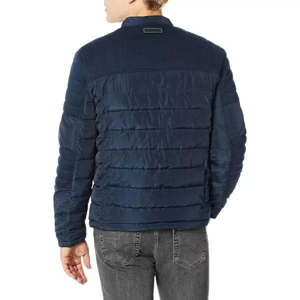 imageAndrew Marc Mens Packable Puffer JacketCollarless Navy