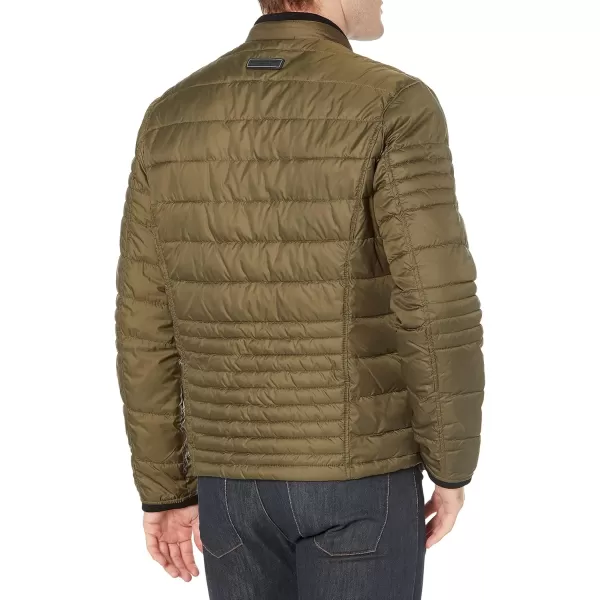 imageAndrew Marc Mens Packable Puffer JacketCollarless Olive