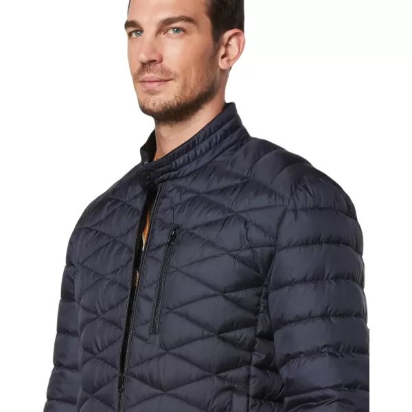 imageAndrew Marc Mens Packable Puffer JacketDiamond Quilt Ink