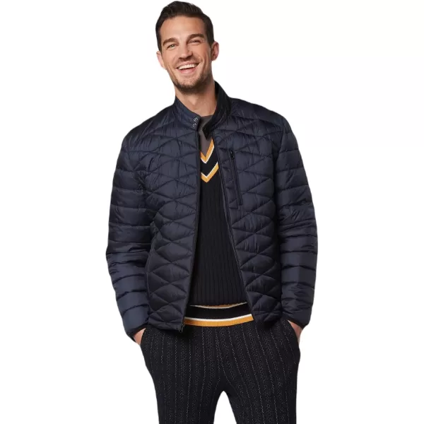 imageAndrew Marc Mens Packable Puffer JacketDiamond Quilt Ink